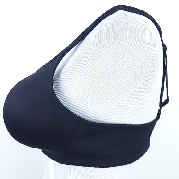 Vanity Fair Body Caress Wireless Bra 40C Black 72335 Full Coverage Convertible - Picture 6 of 8